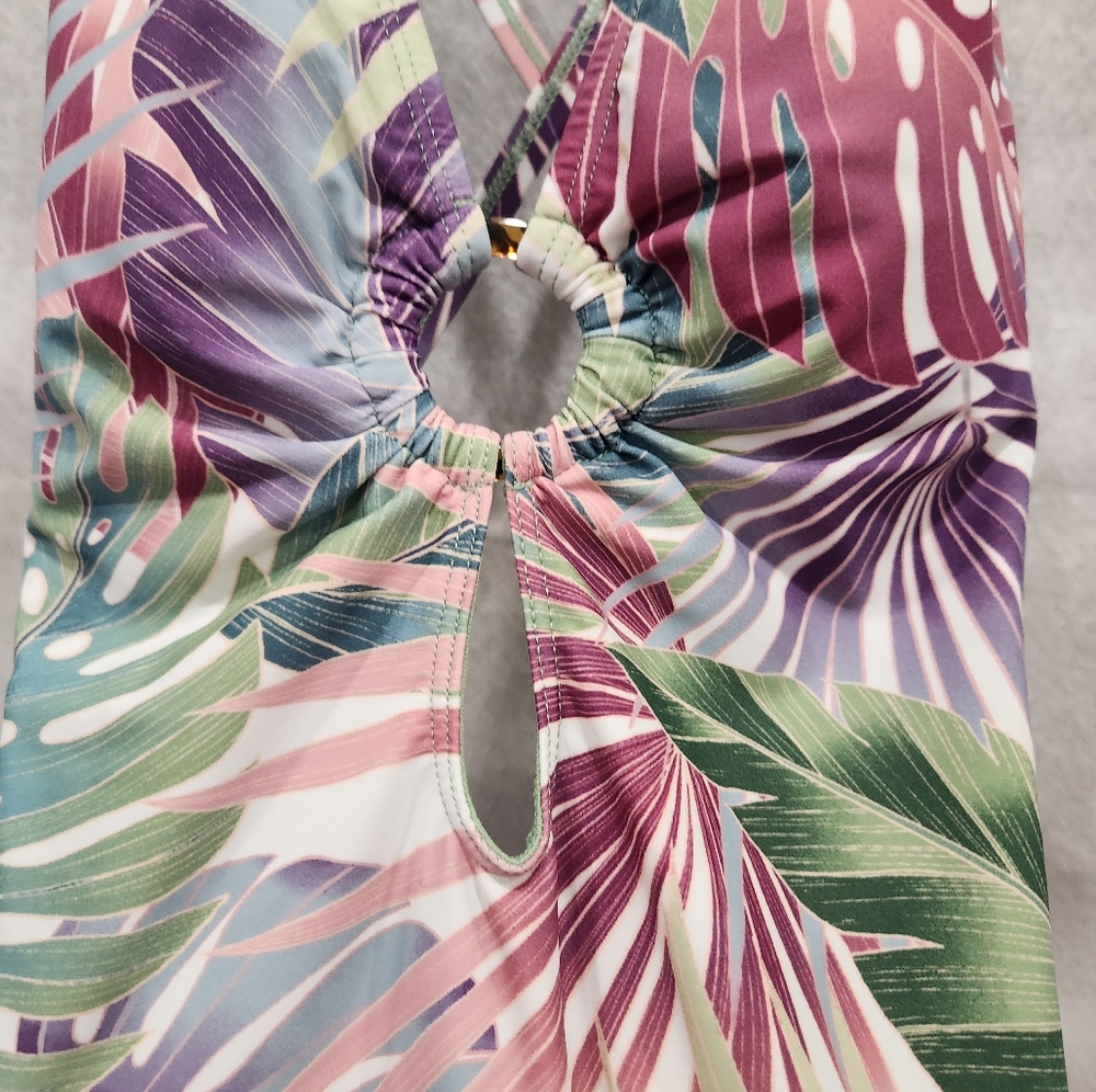 🆕️ Bleu Rod Beattie Tropical Multi-color Swimsuit - Picture 4 of 12